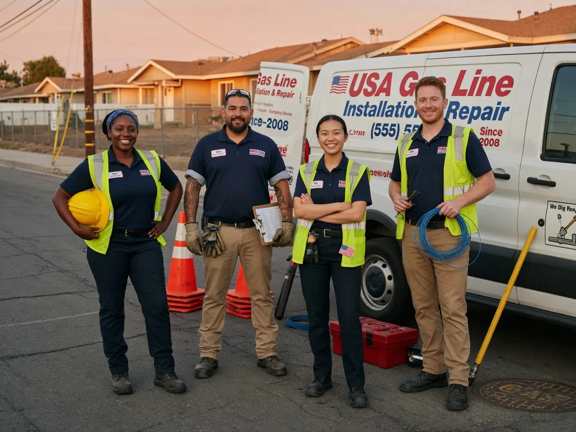 Gas Line Installation company in Mappsville, VA